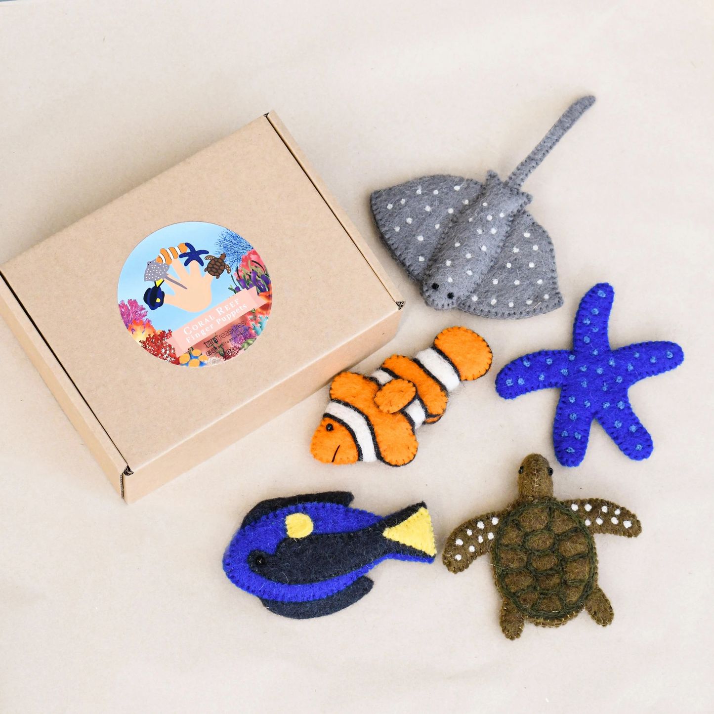 
                  
                    Finger Puppet Set - Australian Coral Reef
                  
                