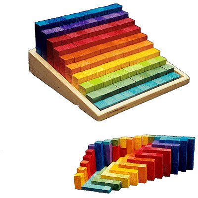 
                  
                    Grimm's Small Stepped Counting Blocks
                  
                