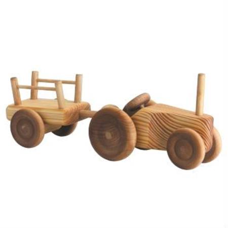 Debresk small tractor with cart little toy tribe