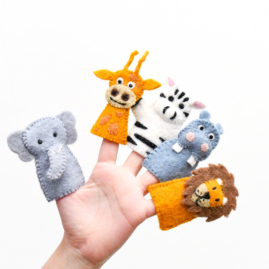 
                  
                    Finger Puppet Set - Safari Animals
                  
                