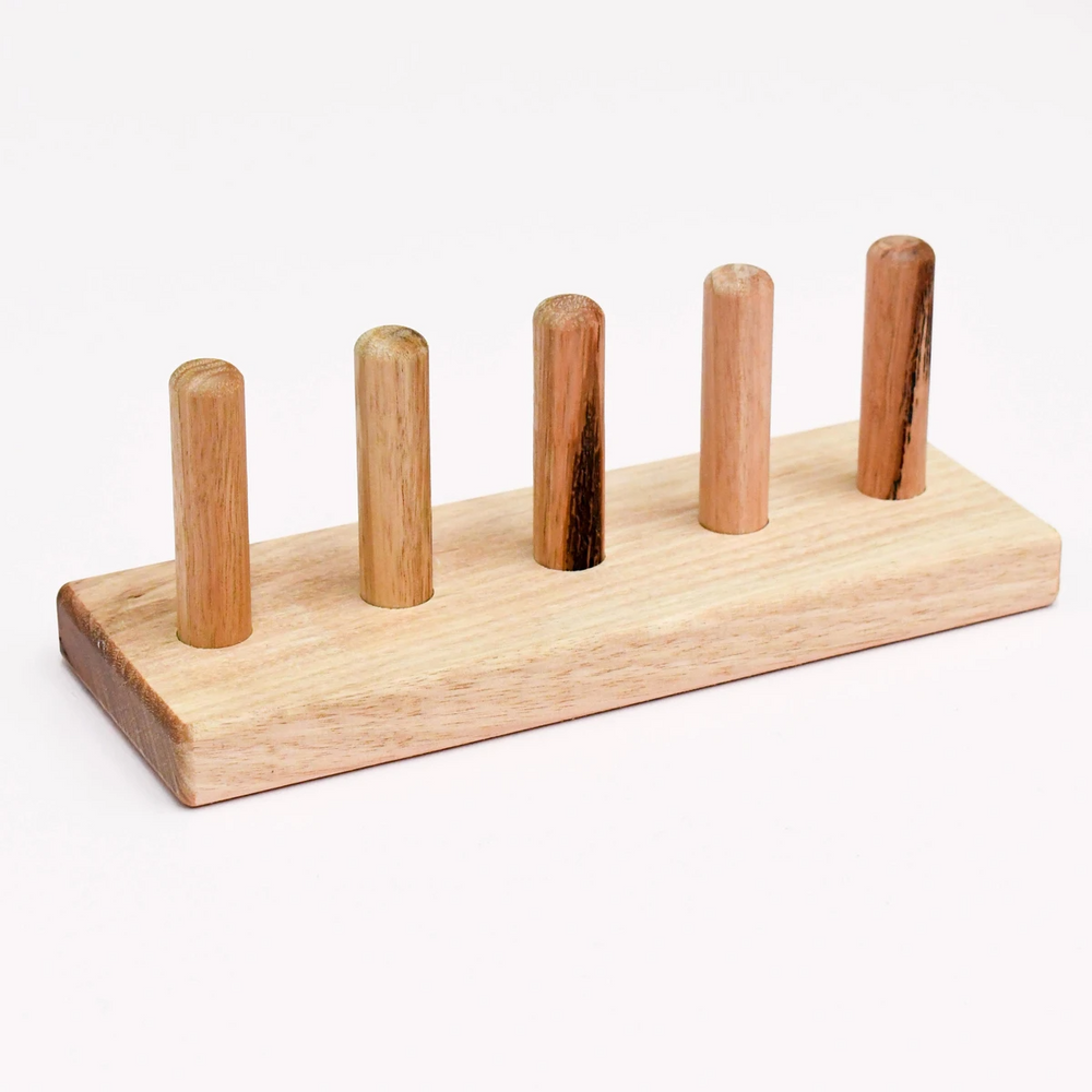 Finger Puppet Stand - 5 rods