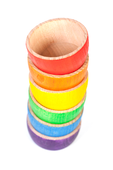 Grapat 6 Rainbow Bowls