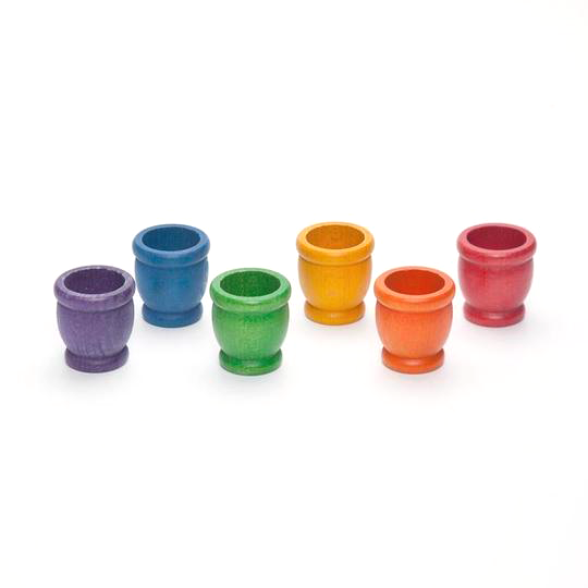 
                  
                    Grapat Coloured Mates 6 Pieces, Little Toy Tribe
                  
                