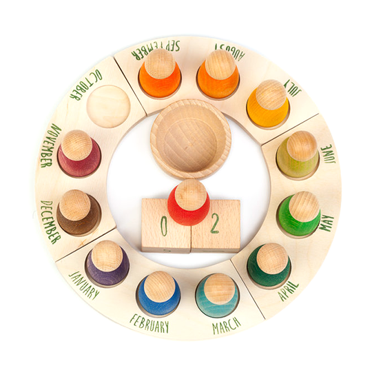 Grapat Perpetual Calendar with Nins Little Toy Tribe