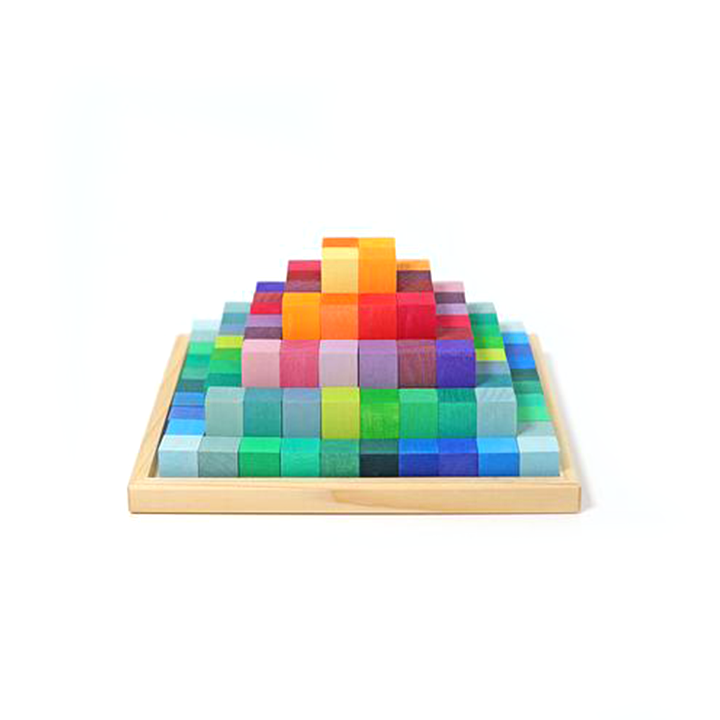 Grimm's Small Stepped Pyramid Little Toy Tribe