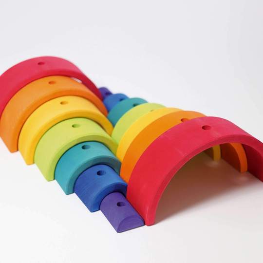
                  
                    Grimm's Double Rainbow Stacker Little Toy Tribe
                  
                
