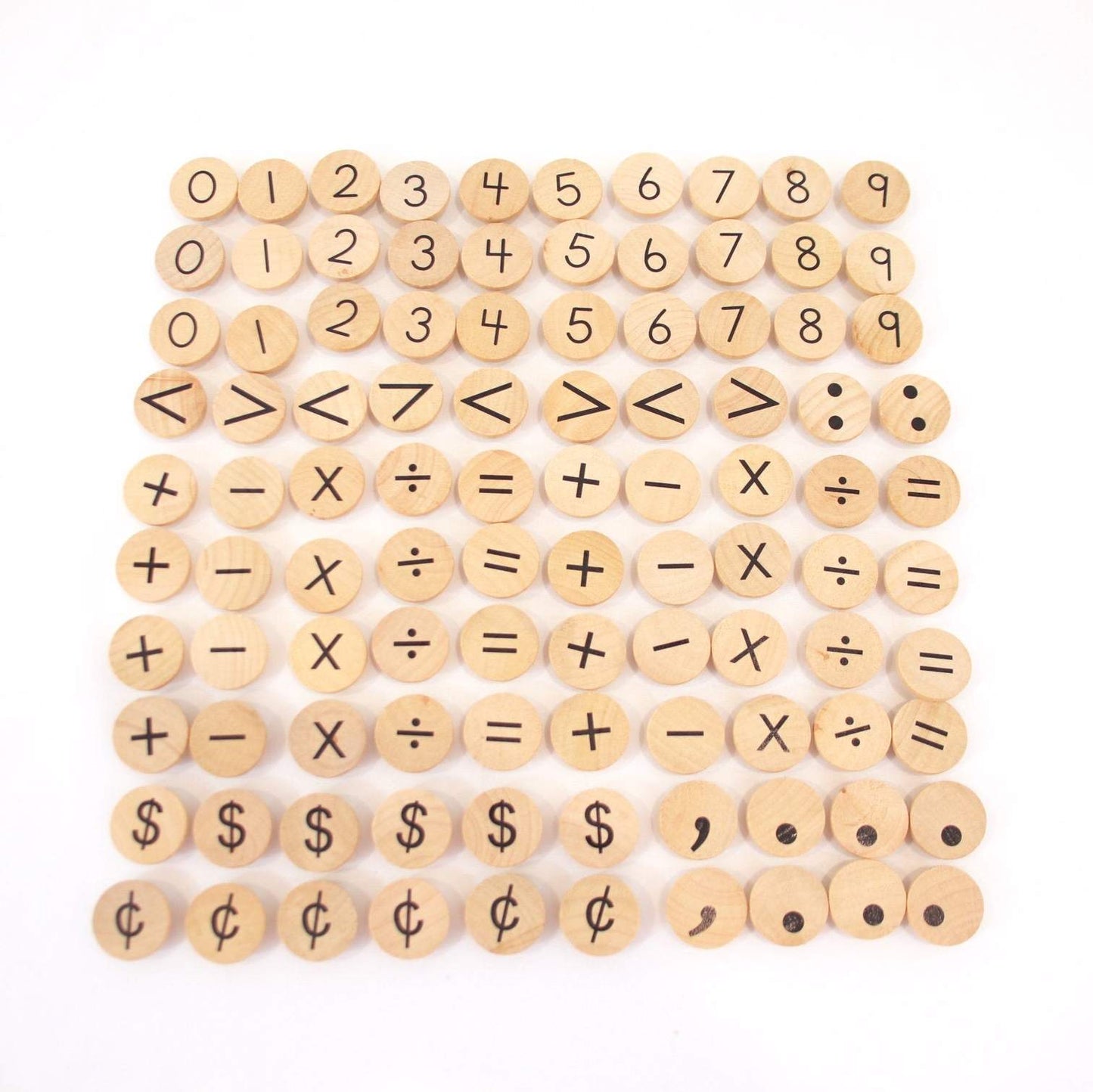 
                  
                    Symbols Coins with Pegs
                  
                