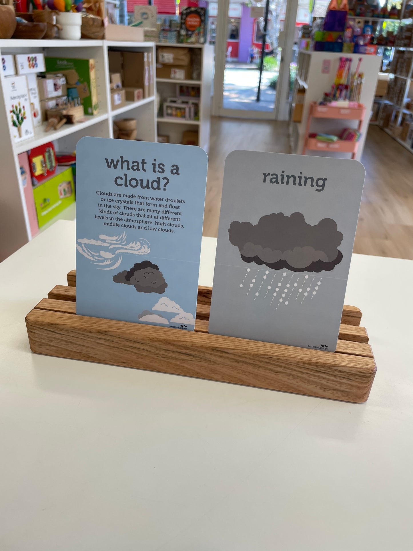 
                  
                    Wooden Book/Flashcard Stand
                  
                