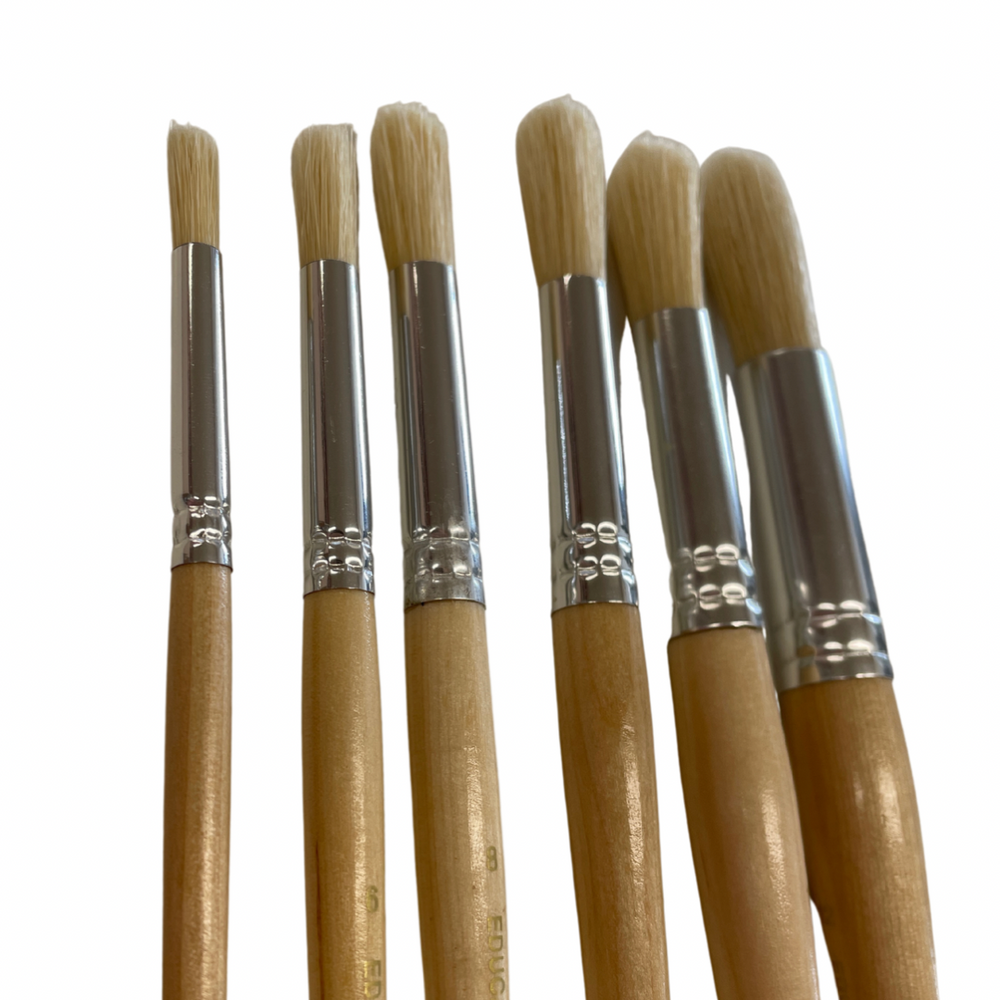 Set of 6 Paint Brushes