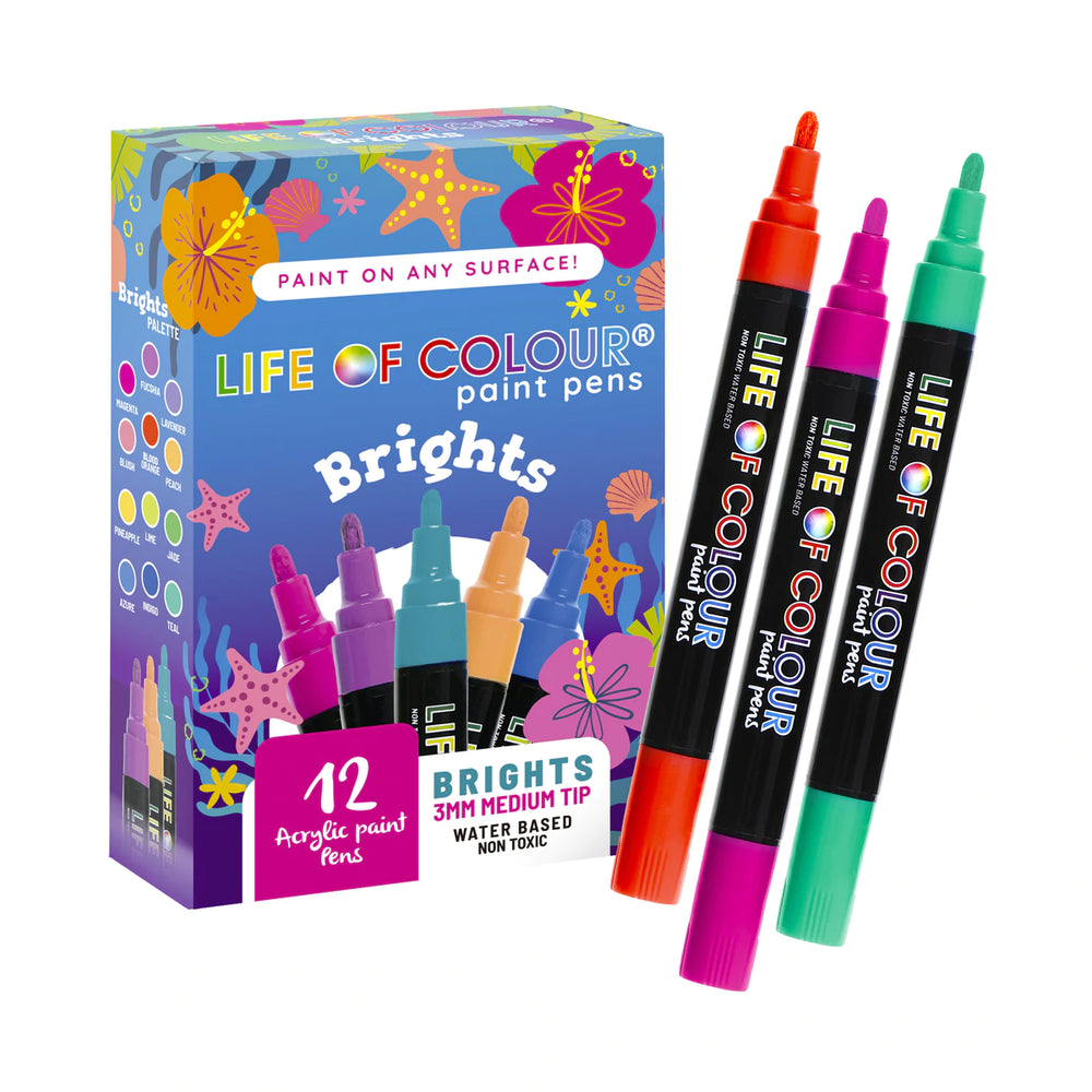 
                  
                    Paint Pens Medium Tip - Bright
                  
                