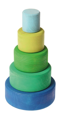 
                  
                    Grimm's Coloured Stacking Bowls Ocean
                  
                