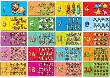 Orchard Jigsaw - Match And Count - Little Toy tribe