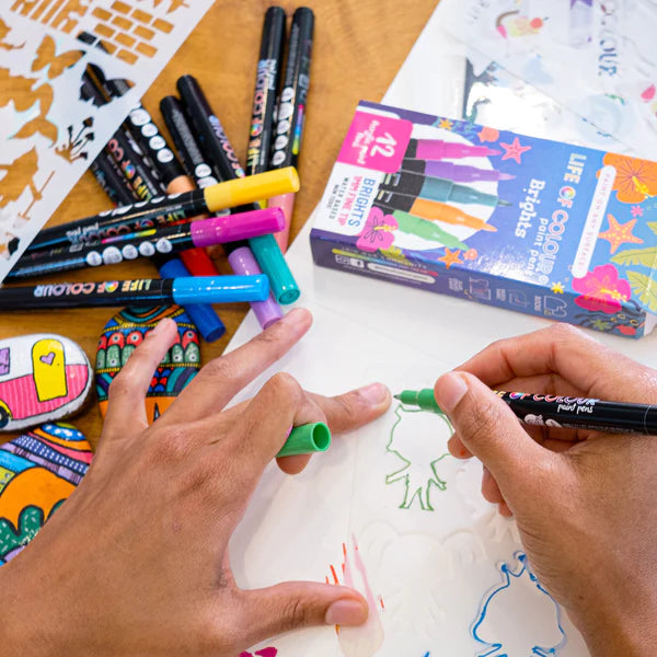 
                  
                    Paint Pens Fine Tip - Brights
                  
                