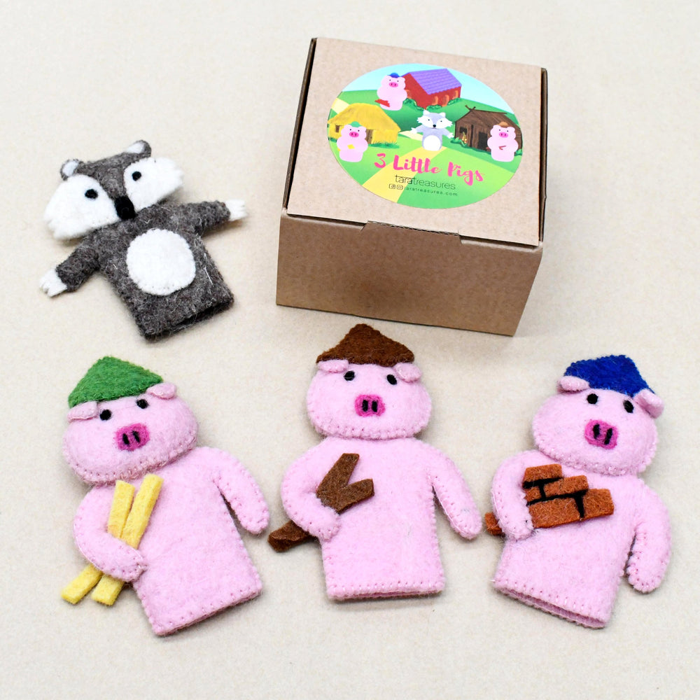 
                  
                    Finger Puppet Set - 3 Little Pigs
                  
                